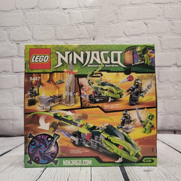 LEGO Ninjago Rise of the Snakes Lasha's Bite Cycle- 9447 - Picture 6 of 8